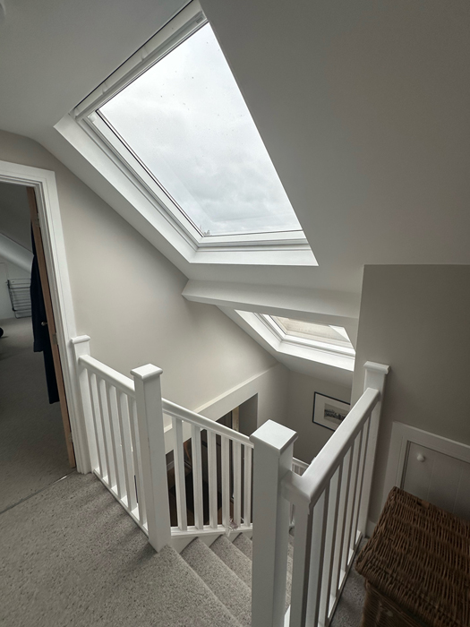 Loft and stairs